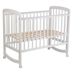 Детская кроватка POLINI Kids Simple 304 Белый в Ангарске