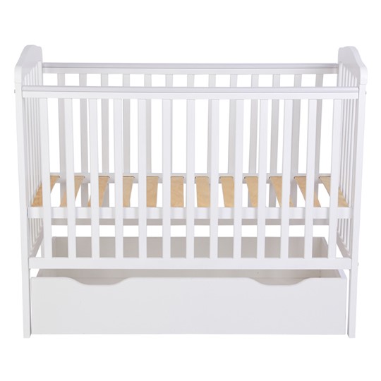 Кроватка для новорожденных POLINI Kids Simple 310-01 Белый в Ангарске - изображение 5