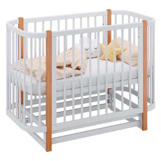 Кровать polini kids simple 950 белый