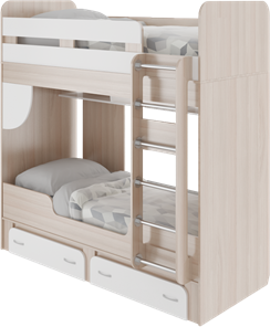 Двухэтажная детская кровать Остин М25 в Ангарске