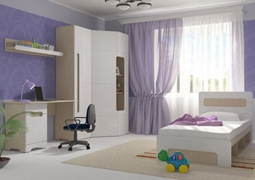 Детская спальня Палермо-Юниор, вариант 2 без вставок в Ангарске - предосмотр