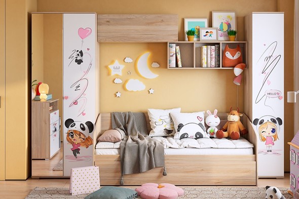 Детская спальня Панда №1 в Ангарске - изображение