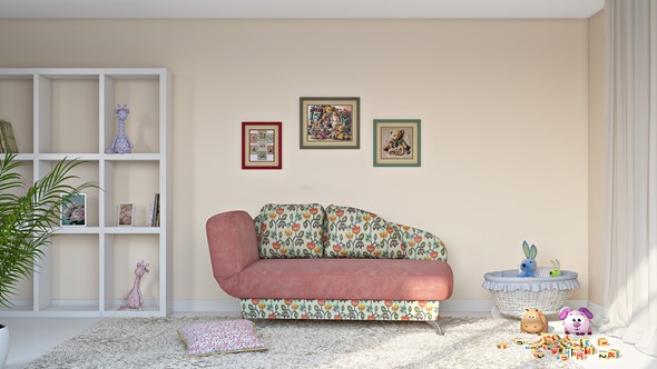 Детский диван Колибри-3 в Братске - изображение
