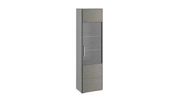 Шкаф Наоми для посуды, цвет Фон серый, Джут ТД-208.07.25 в Ангарске