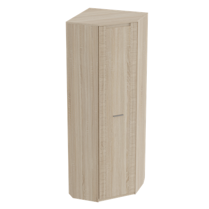 Шкаф угловой Элана, Дуб сонома 720х720х208 в Ангарске - изображение