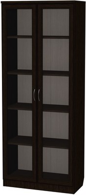 Шкаф двухдверный 218, цвет Венге в Братске - изображение