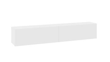 Шкаф навесной Порто (366) ТД-393.12.21 (Белый жемчуг/Белый софт) в Ангарске