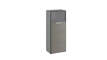 Шкаф Наоми комбинированный одностворчатый, цвет Фон серый, Джут ТД-208.07.28 в Ангарске