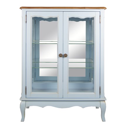 Шкаф распашной Leontina для посуды (ST9318B) Голубой в Ангарске - изображение