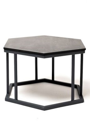 Интерьерный стол Женева  цвет серый гранит  RC658-50-50-4sis в Ангарске - изображение