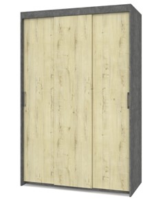 Шкаф 3-х дверный Томас Т31, Камень темный/Ирландский дуб в Братске