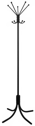 Вешалка КР-10Л, цвет черный в Братске - изображение