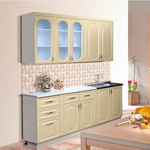Кухонный гарнитур Классика 2000, цвет Дуб беленый в Ангарске