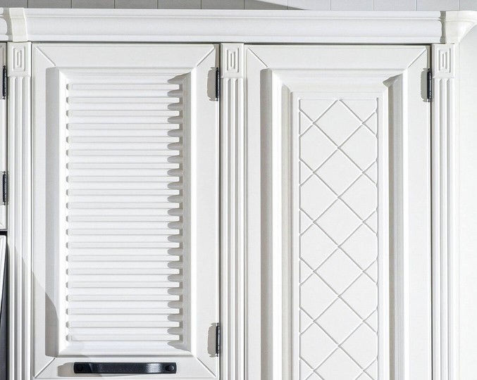 Гарнитур кухонный Марина 2600(Белый/Алебастр) в Ангарске - изображение 3