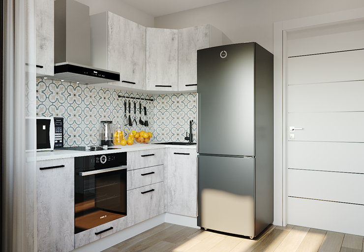 Угловой кухонный гарнитур Пайн-2200х1000 в Ангарске - изображение