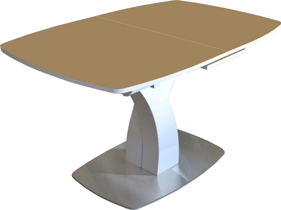 Кухонный стол раскладной Нотр-Дам (стекло) в Братске - изображение