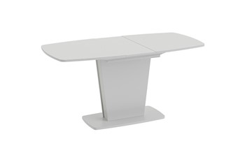 Обеденный раздвижной стол Честер тип 2, цвет Белый/Стекло белый глянец в Иркутске - предосмотр 1