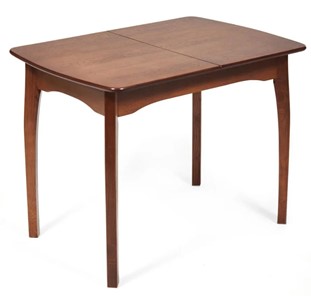 Кухонный раскладной стол Caterina, бук/мдф, 100+30x70x75, коричневый арт.14122 в Ангарске