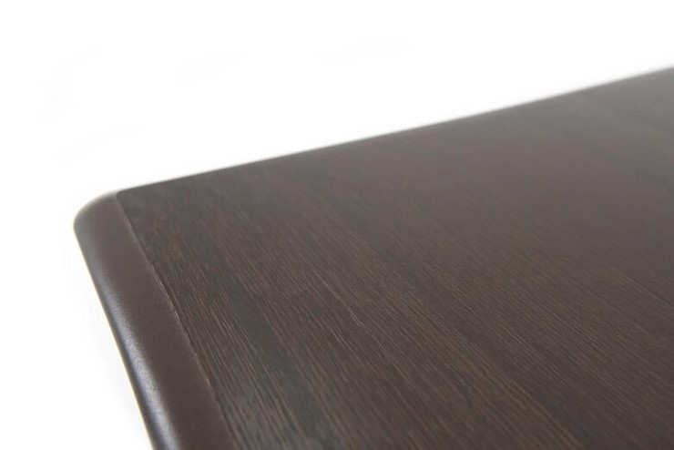 Кухонный стол раздвижной Кабриоль 1200х800, (Тон 7 - Орех тёмный) Морилка/Эмаль в Ангарске - изображение 3