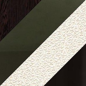 Кухонный раскладной стол НСПГ-02 СТК, венге/темно-коричневое/узор бело-медный/опоры прямые коричневые в Ангарске - предосмотр 1