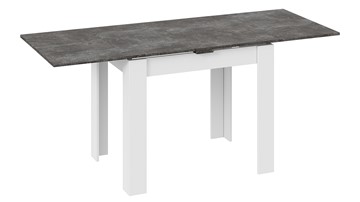 Кухонный раскладной стол Промо тип 3 (Белый/Ателье темный) в Ангарске - предосмотр 1