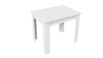 Кухонный раздвижной стол Промо тип 3 (Белый/Белый) в Ангарске