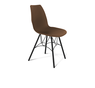 Обеденный стул SHT-ST29/S100 (коричневый ral 8014/черный муар) в Ангарске