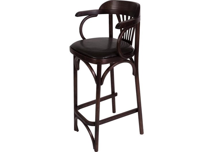 Барный стул 650 мягкий (темный тон) в Ангарске - изображение 1