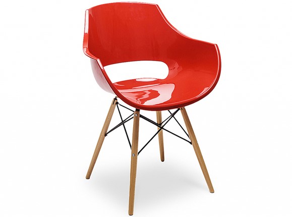 Кухонный стул PW-022 красный в Ангарске - изображение