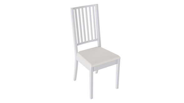Обеденный стул Родос 2 (Белый матовый/тк № 166) в Ангарске - изображение