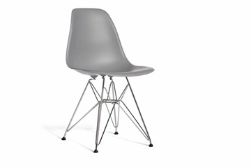 Обеденный стул derstuhl DSL 110 Chrom (темно-серый) в Ангарске