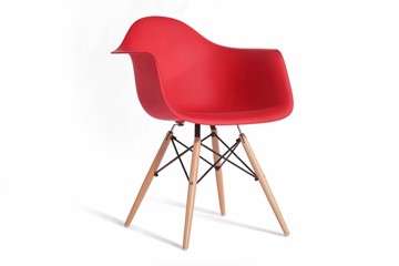 Обеденный стул DSL 330 Wood (красный) в Братске