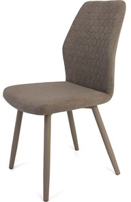 Обеденный стул Кальяри, ноги мокко круглые XL (R32)/велюр T173 Капучино в Ангарске