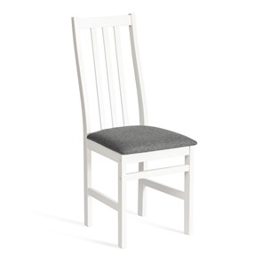 Обеденный стул SWEDEN / white, ткань тёмно-серая (150) id 20025 разобранный в Братске