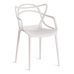Стул кухонный Cat Chair (mod.028) пластик, 54,5*56*84 белый арт.19623 в Ангарске