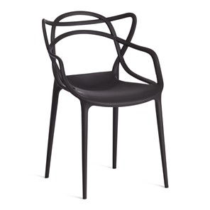 Стул Cat Chair (mod.028) пластик, 54,5*56*84 черный, арт.19627 в Ангарске
