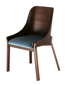 Обеденный стул ГринТри Моган с каркасом цвета Венге 310 в Ангарске