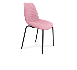 Обеденный стул SHT-ST29-С22 / SHT-S130 HD (розовый зефир/черный муар) в Ангарске