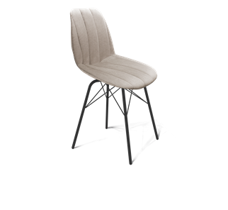 Обеденный стул SHT-ST29-С1 / SHT-S64 (лунный камень/черный муар) в Ангарске - предосмотр