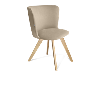 Обеденный стул SHT-ST36 / SHT-S39 (ванильный крем/прозрачный лак) в Ангарске