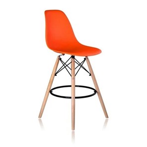 Барный стул DSL 110 Wood bar (оранжевый) в Ангарске