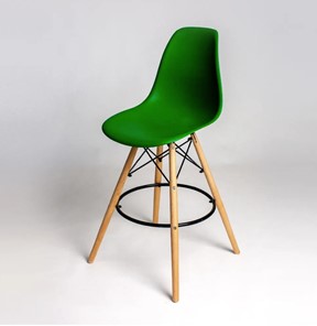 Барный стул DSL 110 Wood bar (Зеленый) в Ангарске