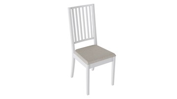 Обеденный стул Родос 2 (Белый матовый/тк № 110) в Братске
