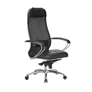 Офисное кресло Samurai SL-1.04, черный плюс в Ангарске