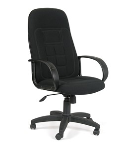 Кресло офисное CHAIRMAN 727 ткань ст., цвет черный в Ангарске - предосмотр