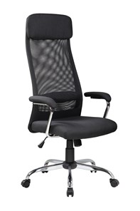 Офисное кресло Riva Chair 8206 HX (Черный/черный) в Ангарске