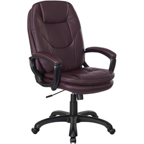 Кресло офисное Brabix Premium Trend EX-568 (экокожа, коричневое) 532101 в Ангарске
