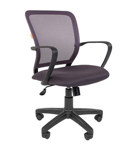 Компьютерное кресло CHAIRMAN 698 black TW, ткань, цвет серый в Братске