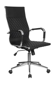 Кресло компьютерное Riva Chair 6016-1 S (Черный) в Ангарске