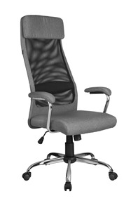 Кресло Riva Chair 8206 HX (Серый/черный) в Ангарске